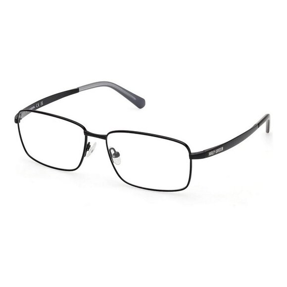 HARLEY DAVIDSON Eyeglasses HD50100-002-62 Size 62/16/rectangular BRAND NEW W CAS